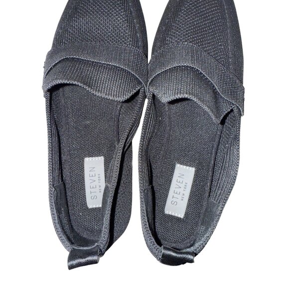 Steven Women's Woven Shoes Slip On Flats Almond Toe Loafer Size 7 NEW - Picture 8 of 9